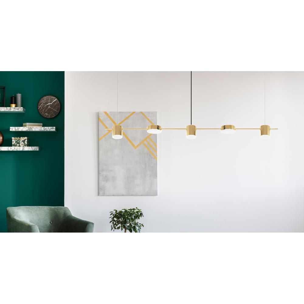 Lampe LED APP929-5CP GOLD