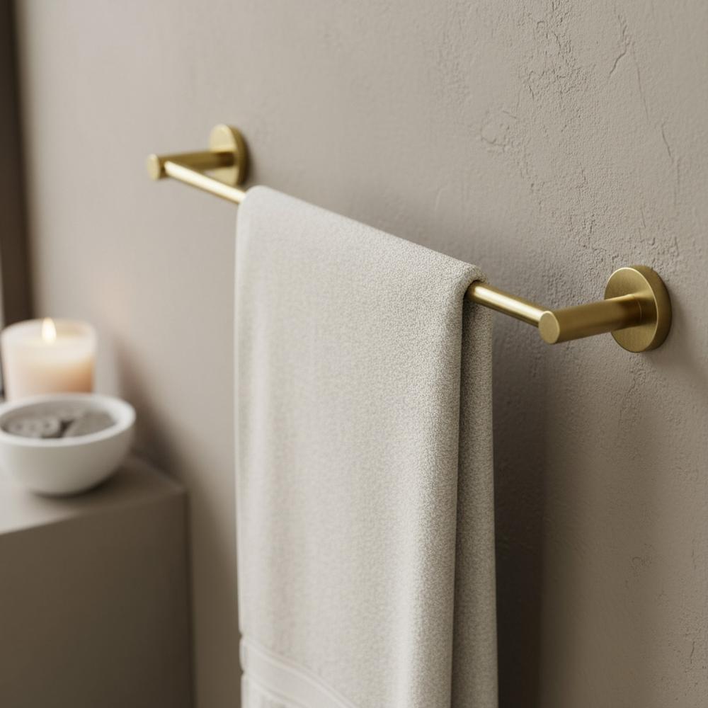 Bathroom hanger 5601 Leo Brush Gold