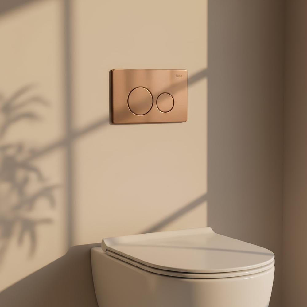 Concealed cistern frame K011A-Q Rea I Brush Copper