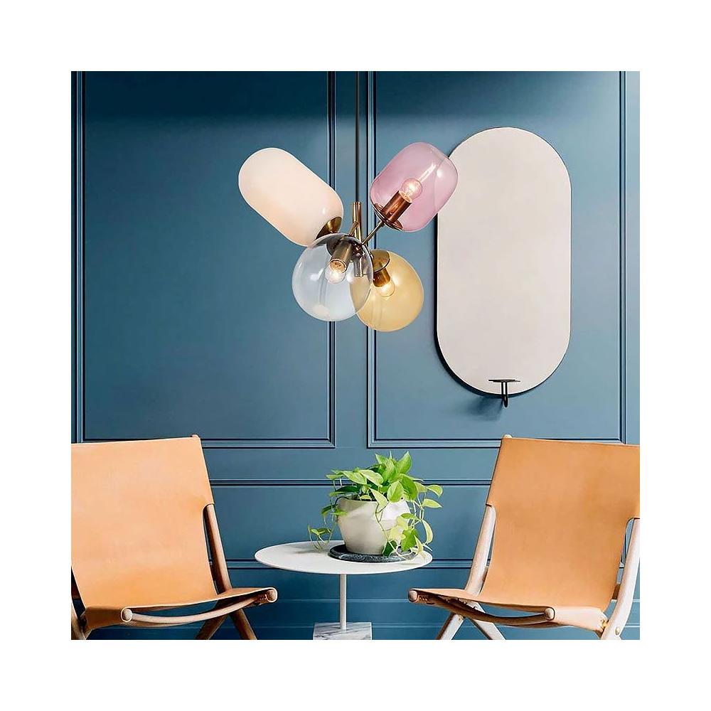 Deckenlampe Glas multicolour APP436-4C