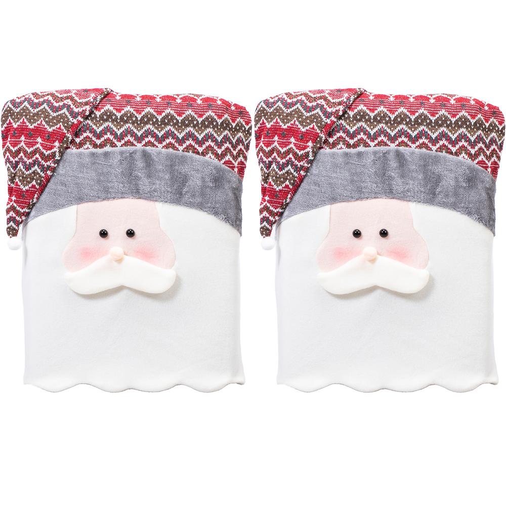 Pokrowiec na krzesło świąteczny YX22020 2 szt