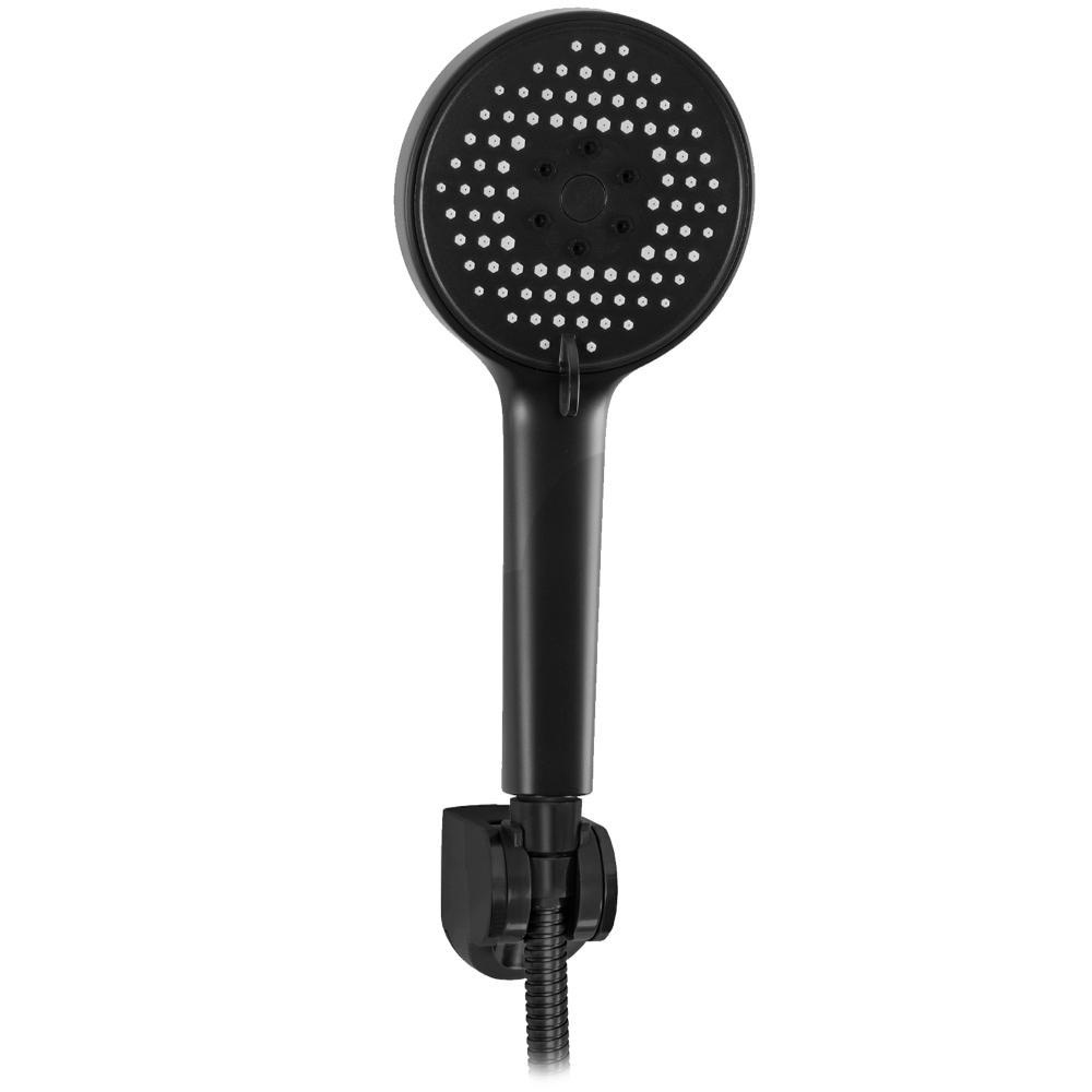 Dušas maisītājs ar rokas dušu REA Verso Black zelta krāsā Brushed