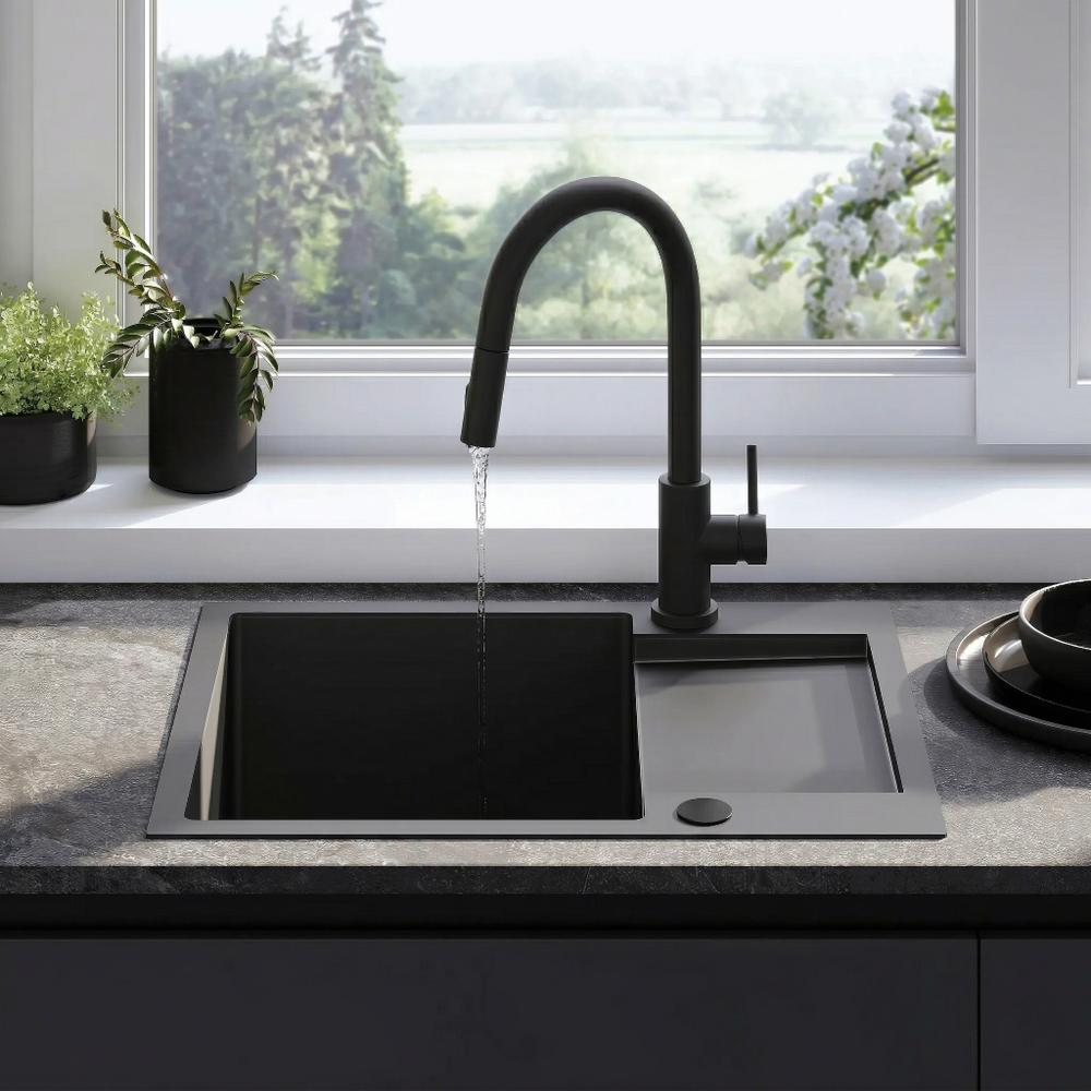 Stainless steel sink Paul Black