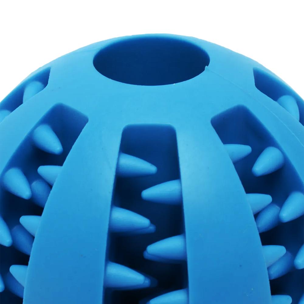 Piłka gryzak dla psa Niebieska PJ-039