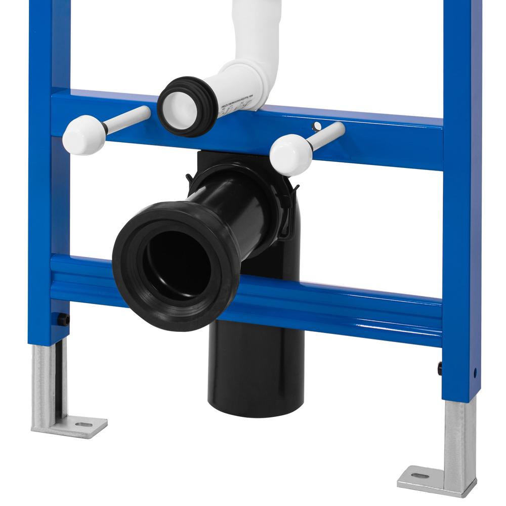 WC pirms sienas uzstādīšanas komplekts ar H pogu Melns