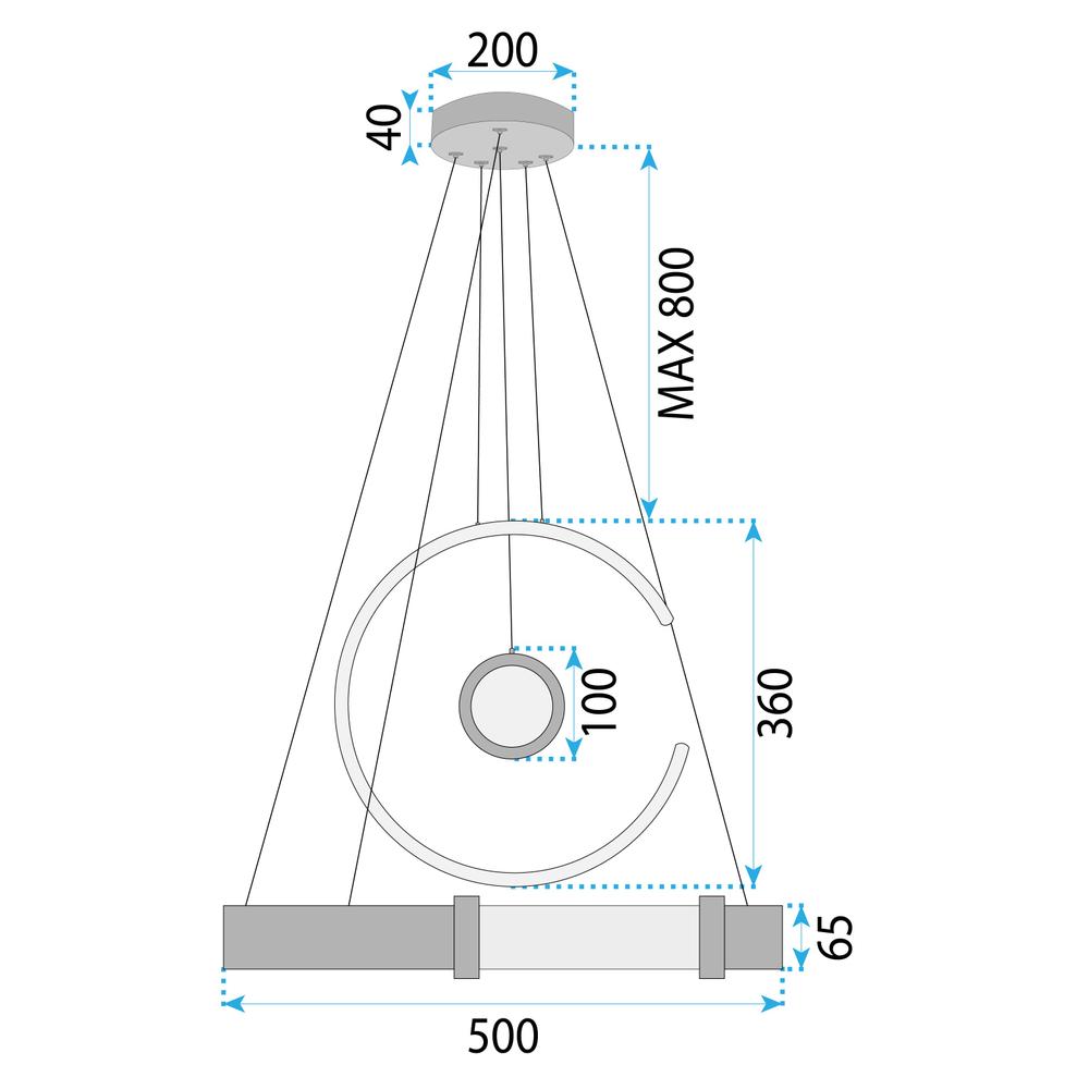 Lampe LED LHJ060-CP GOLD