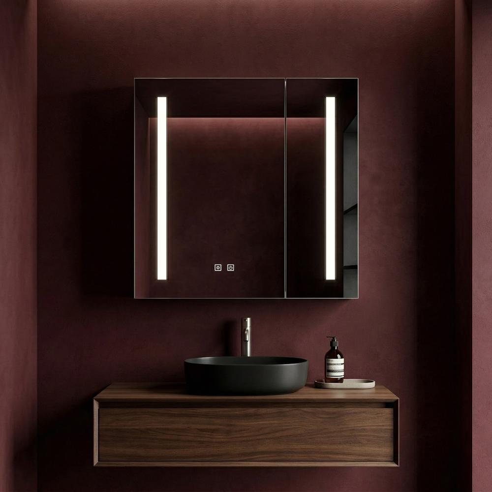 LED-es tükrös szekrény M1015-60 60x65