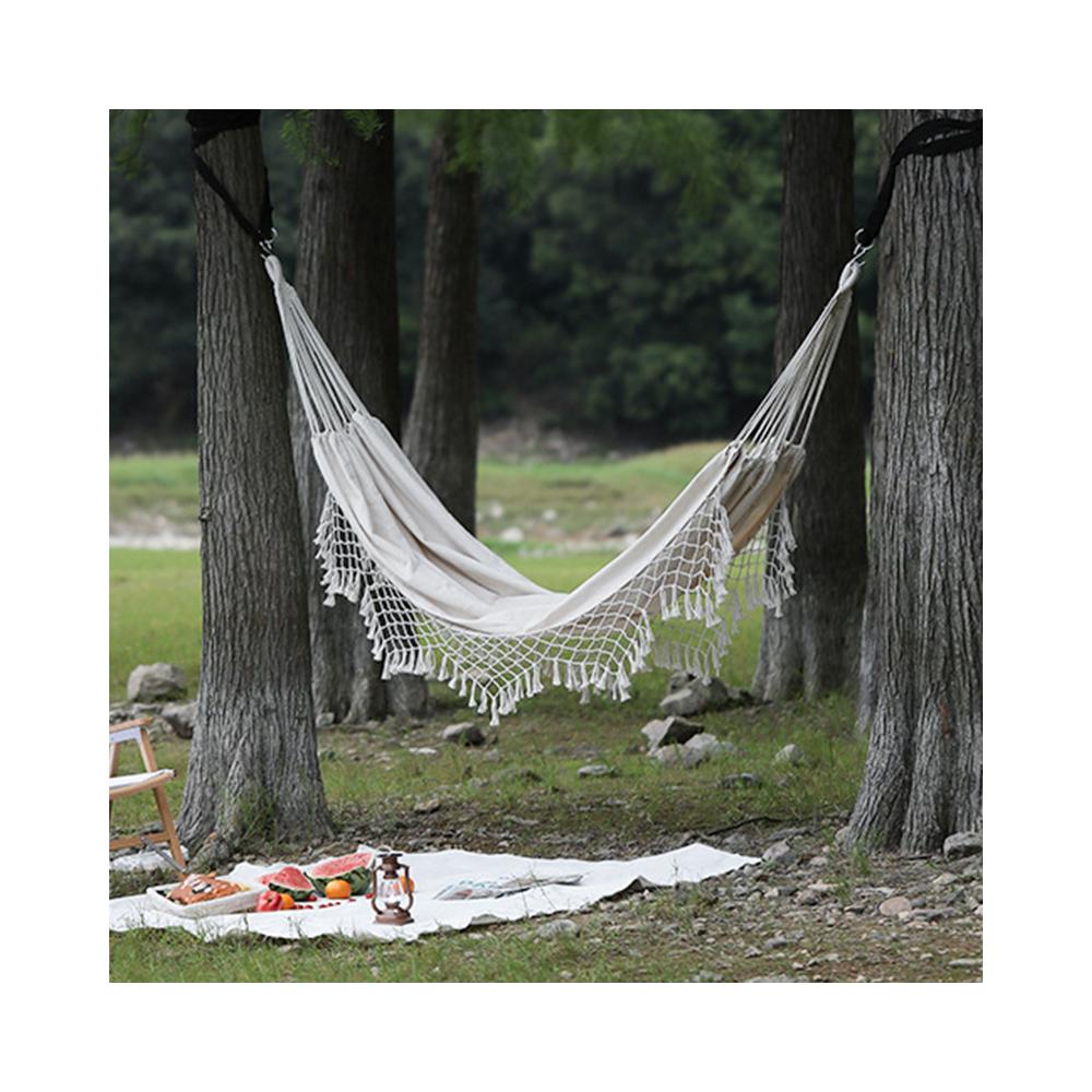 Hamak 2-osobowy sznurkowy pleciony 400256