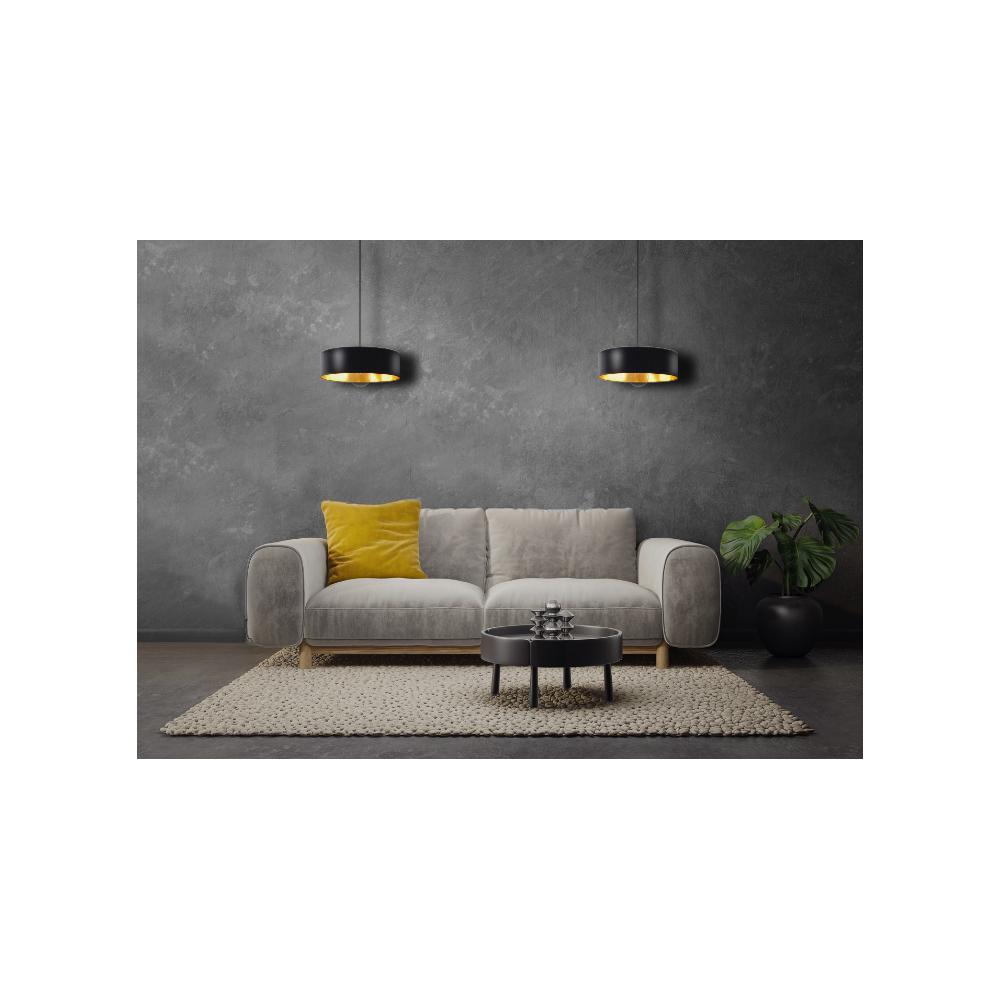 Lampe APP1333-1CP BLACK GOLD