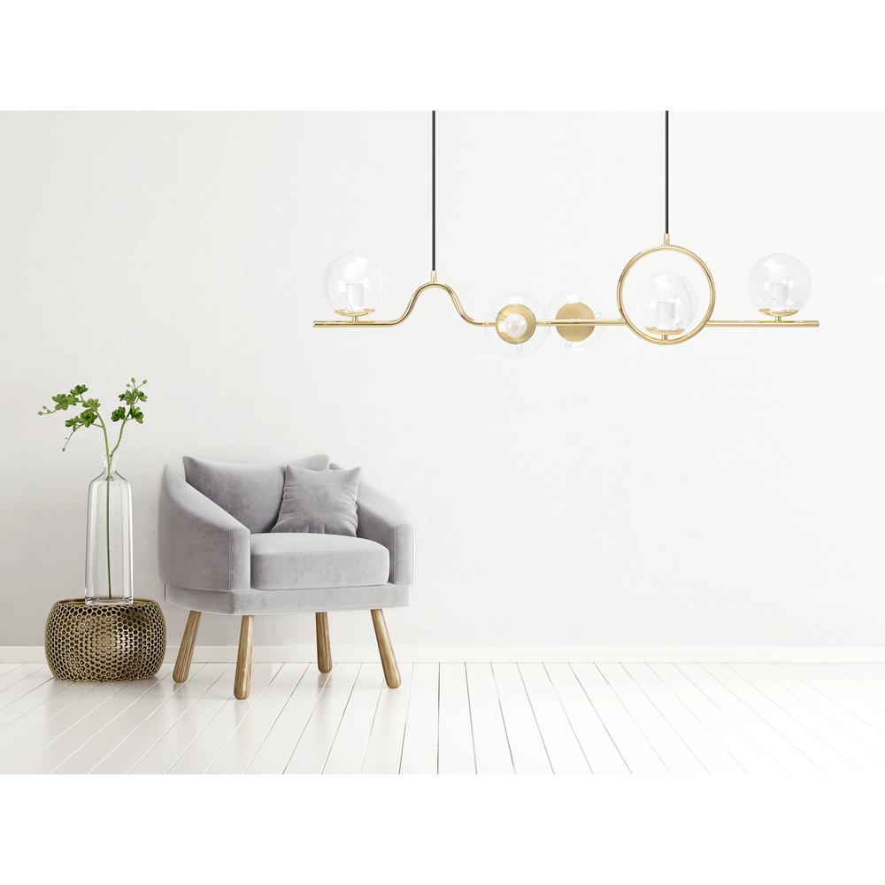 Deckenlampe Gold APP1023-5CP