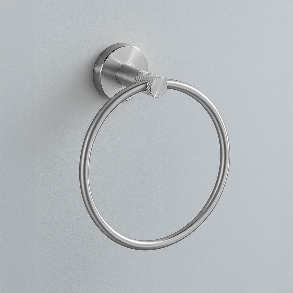 Bathroom hanger Ring 6610 Modern Brush Nickel