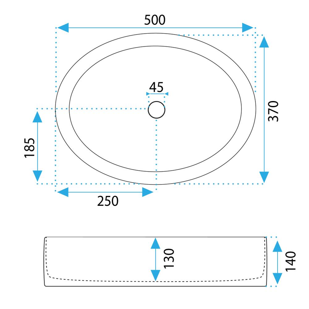 Nadgradni umivaonik Rea Fonda
