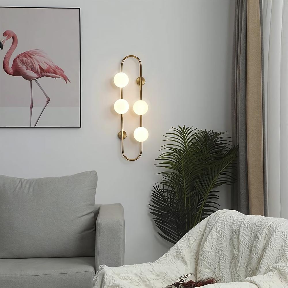 Лампа APP1144-4W złota