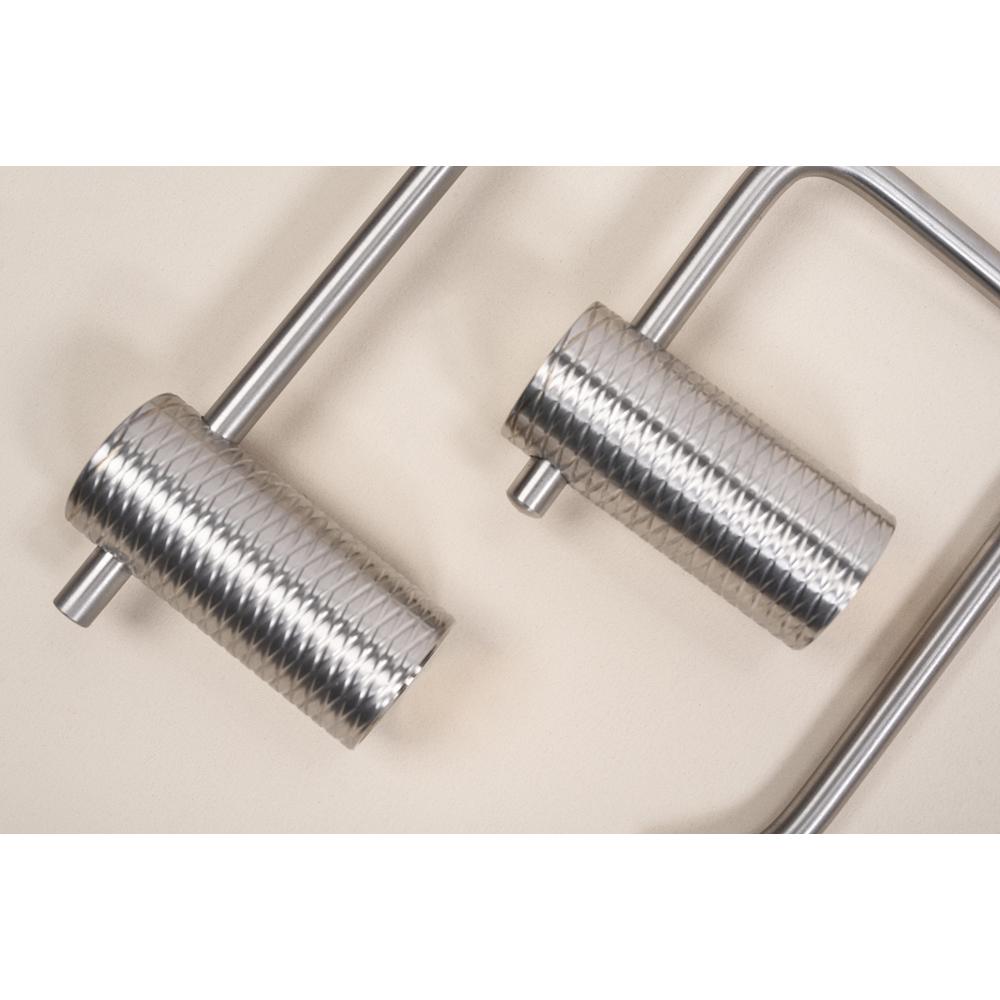 Bathroom hanger 9710 Prism Brush Nickle