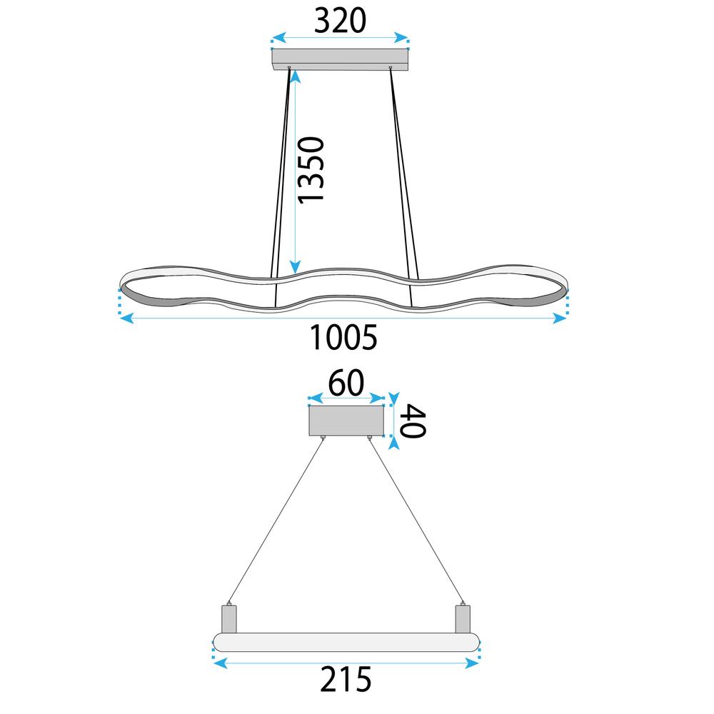 Lampe LED LHJ026-CP BLACK