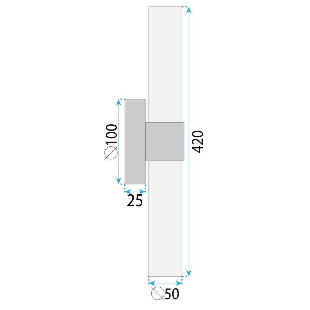 WANDLEUCHTE LED LHJ070-W GOLD