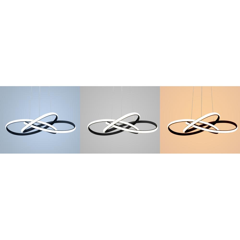 Lampe LED APP814-CP Node Black