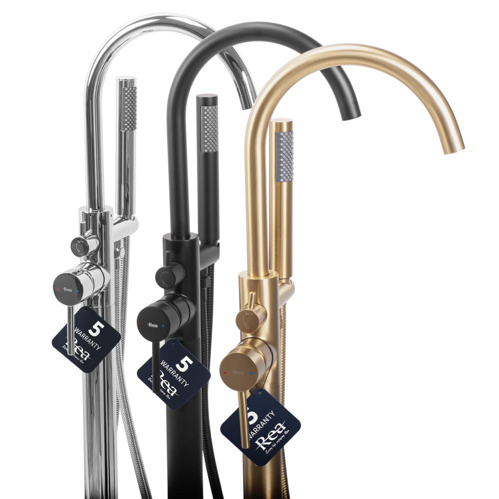 Torneira para banheira Rea MONO, ouro escovado