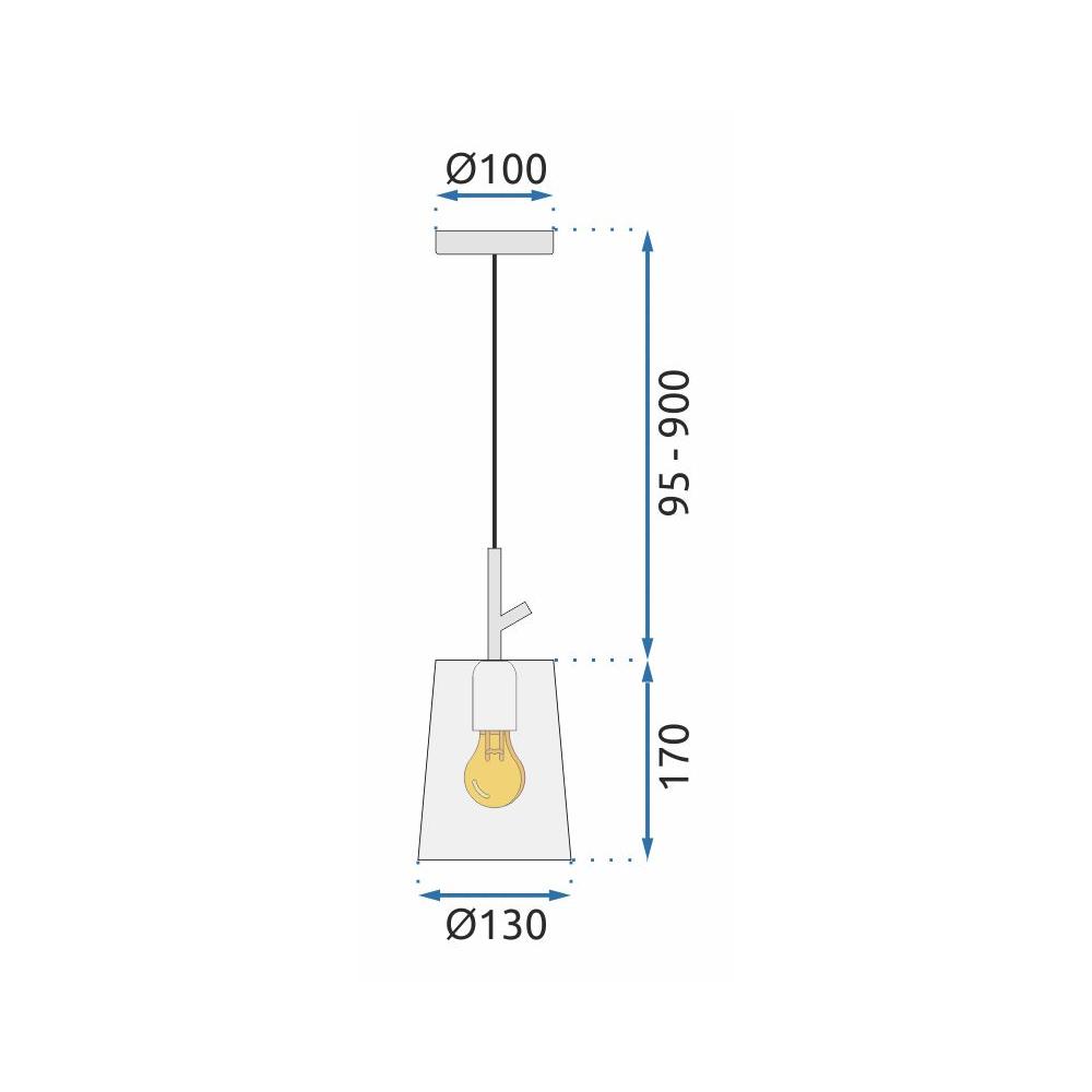 Deckenlampe APP1034-1CP