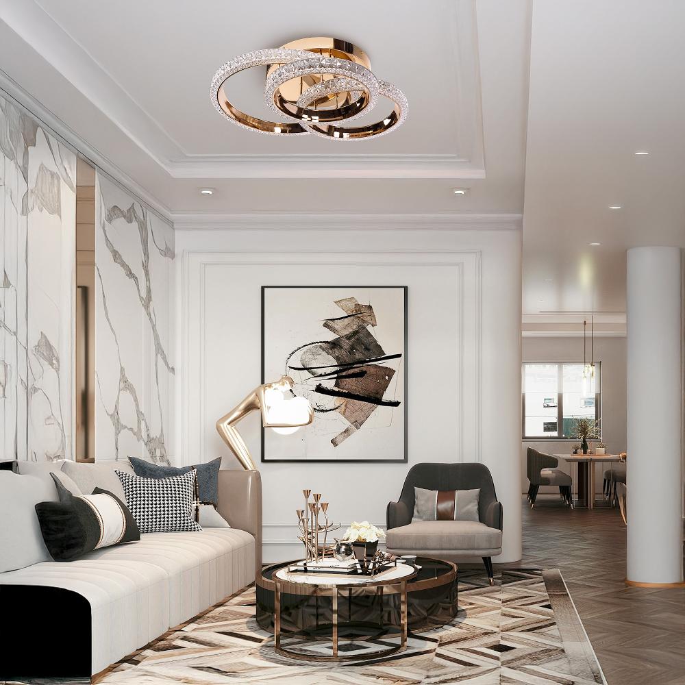 Deckenleuchte LED MS013-C Rose Gold