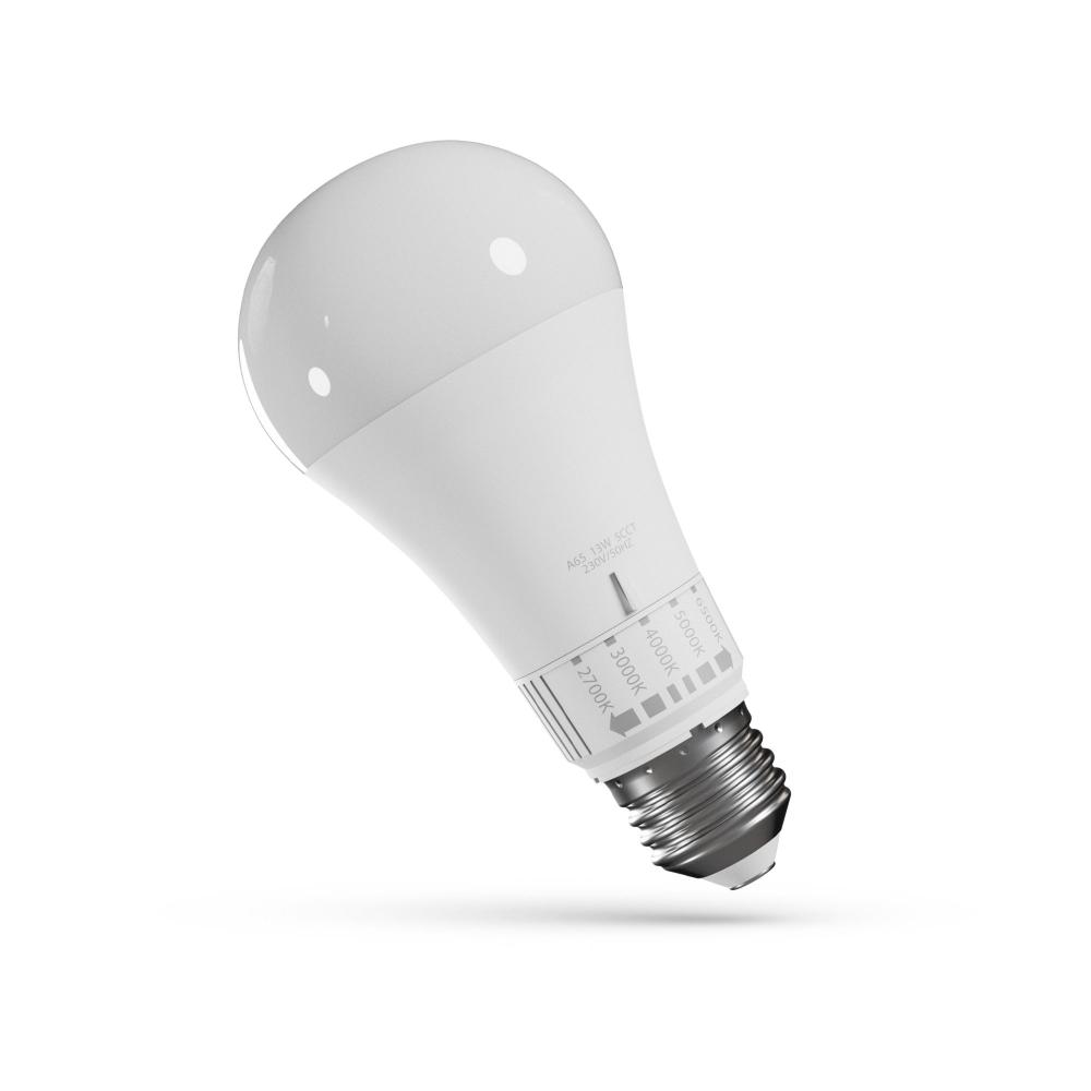 LED-Lampe 5 Lichtfarben GLS E27 230V 13W 5CCT