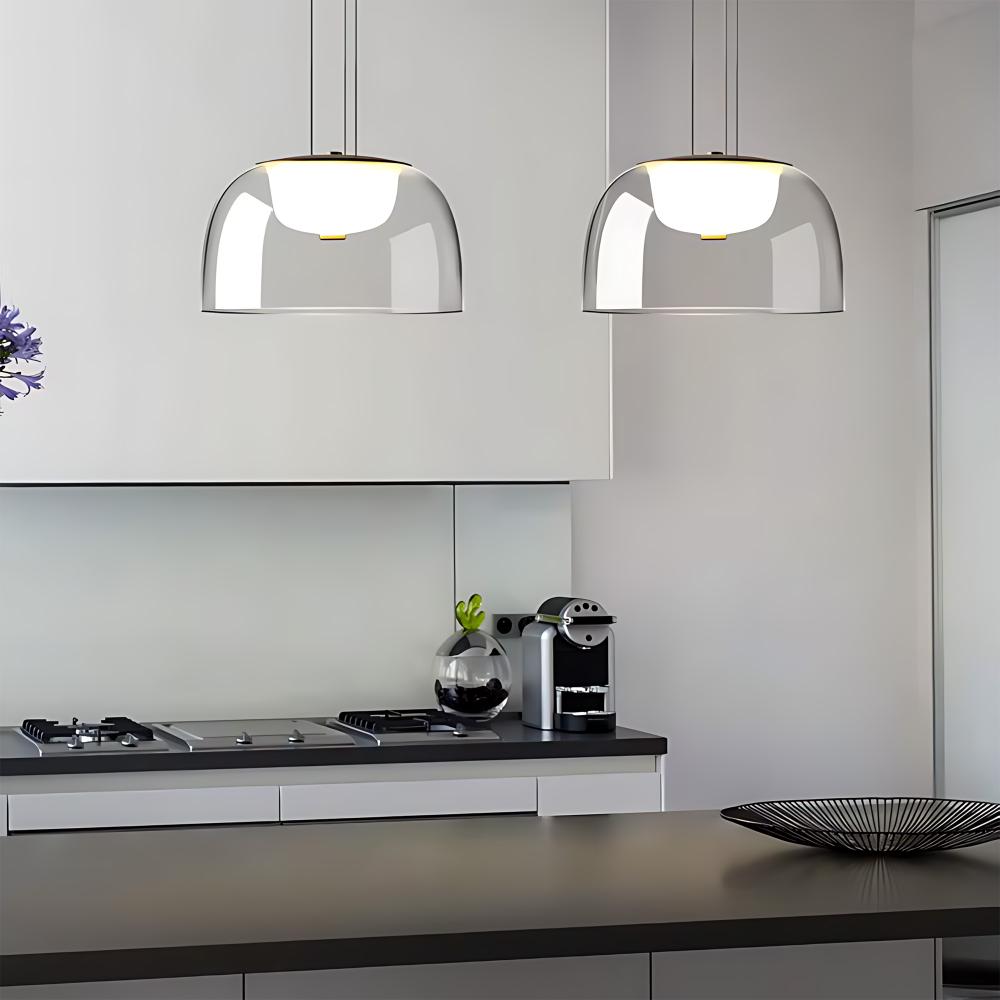 LED-Hängeleuchte APP1690-1PC B Gold