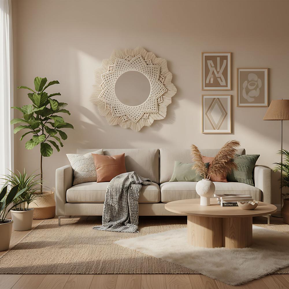 LUSTRO ŚCIENNE BOHO 60CM 322051