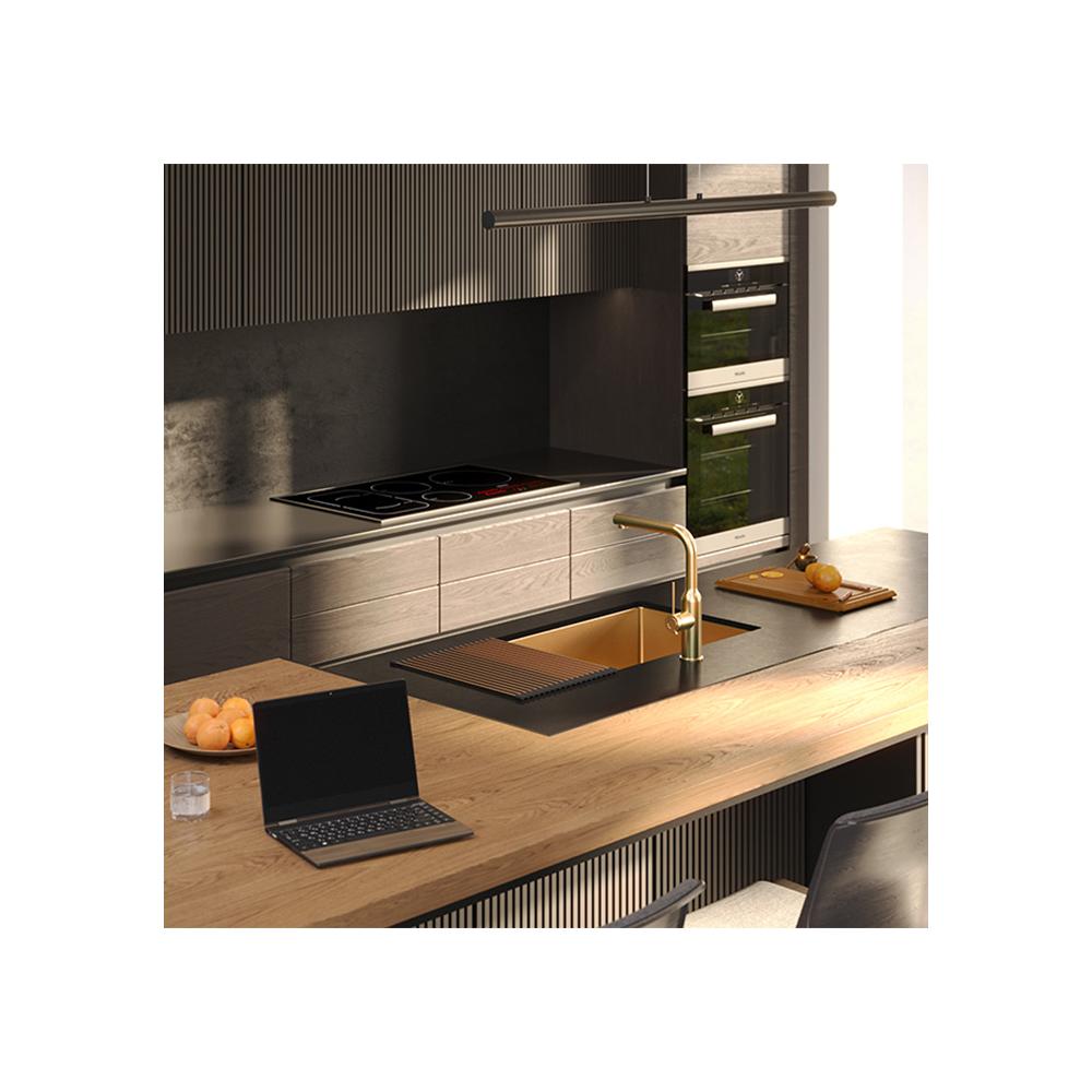 Pia de aço ANTHONY 80, cobre