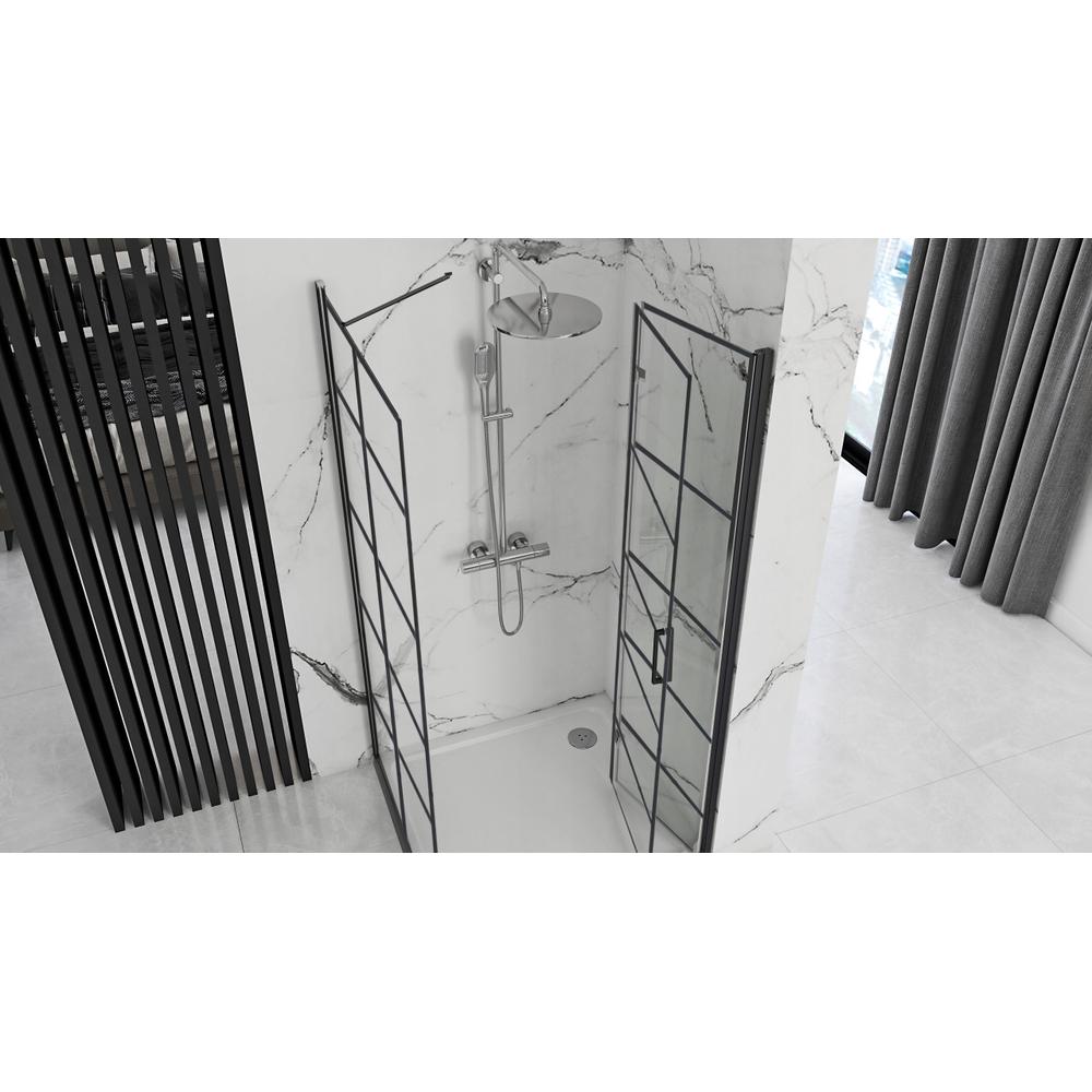 Cabine de douche Rea Molier Black 110x80