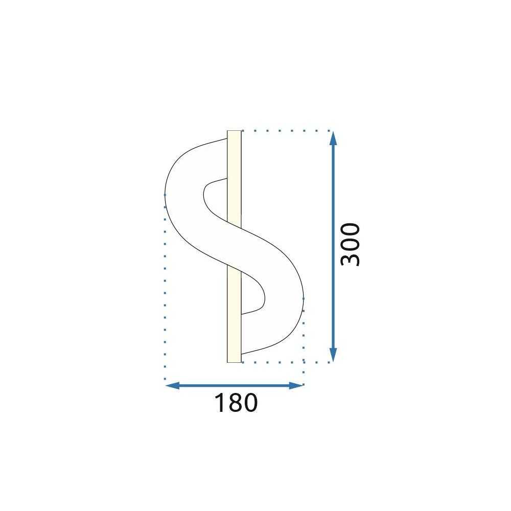Wandlampe LED G032-W Gold