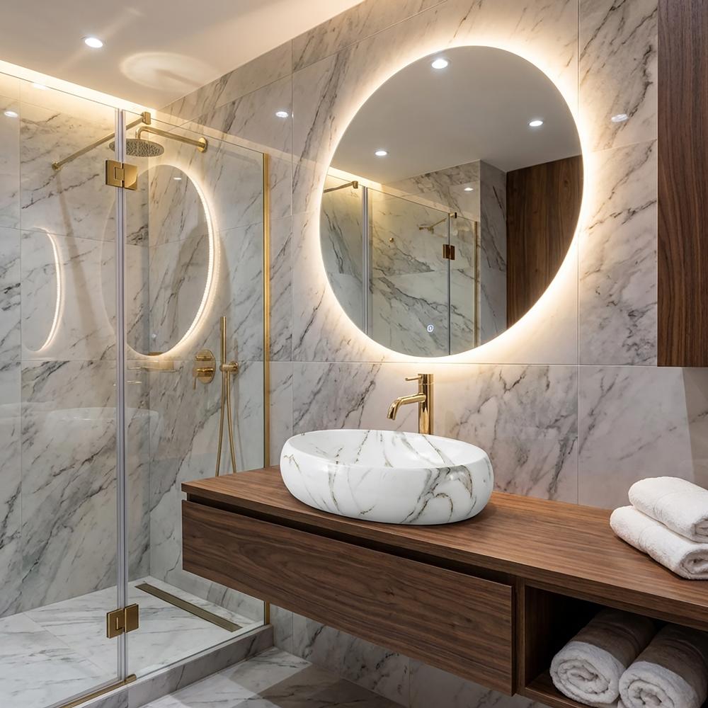 Умивальник на стільницю Rea Linda Lava