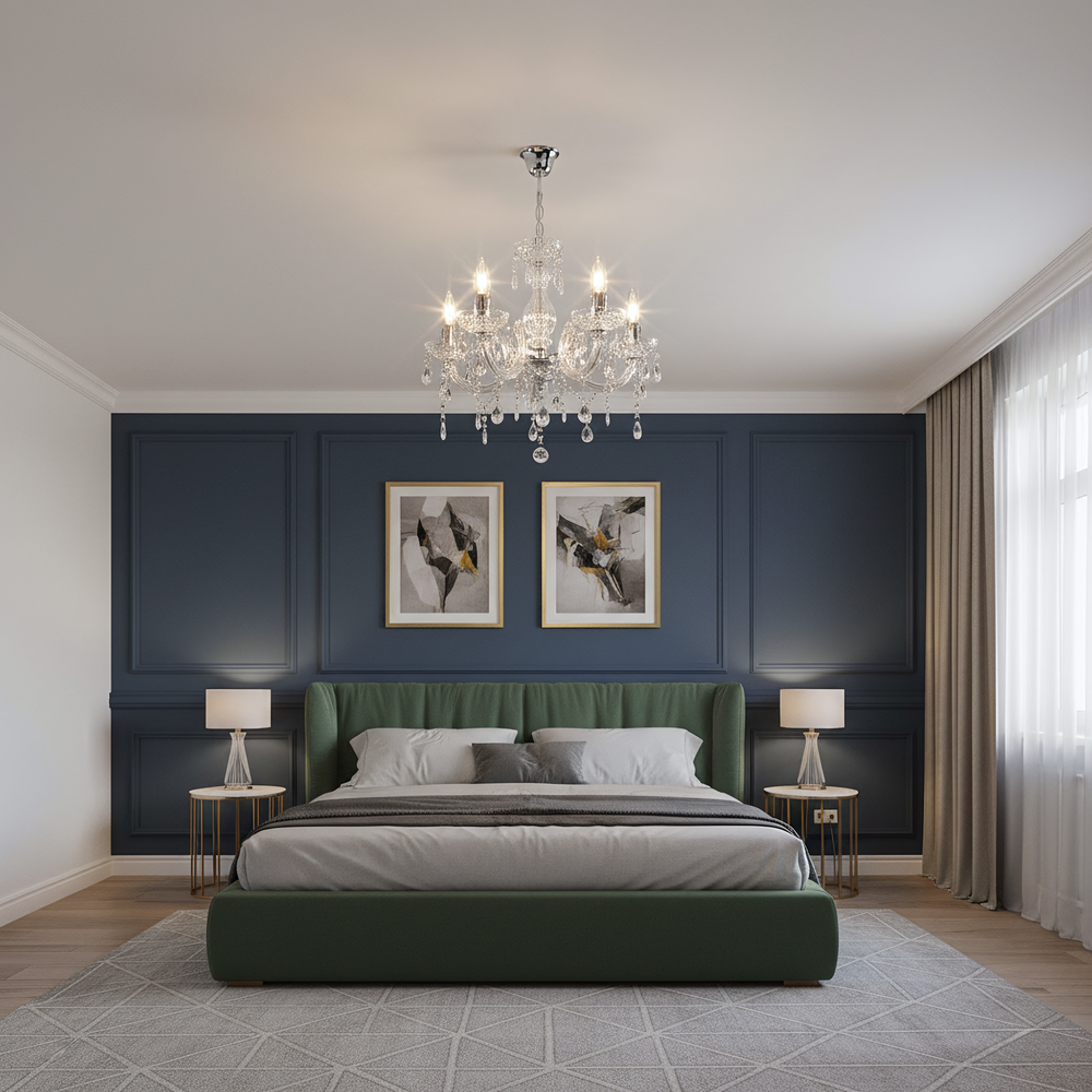 Deckenleuchte EBT004-5CP TRANSPARENT