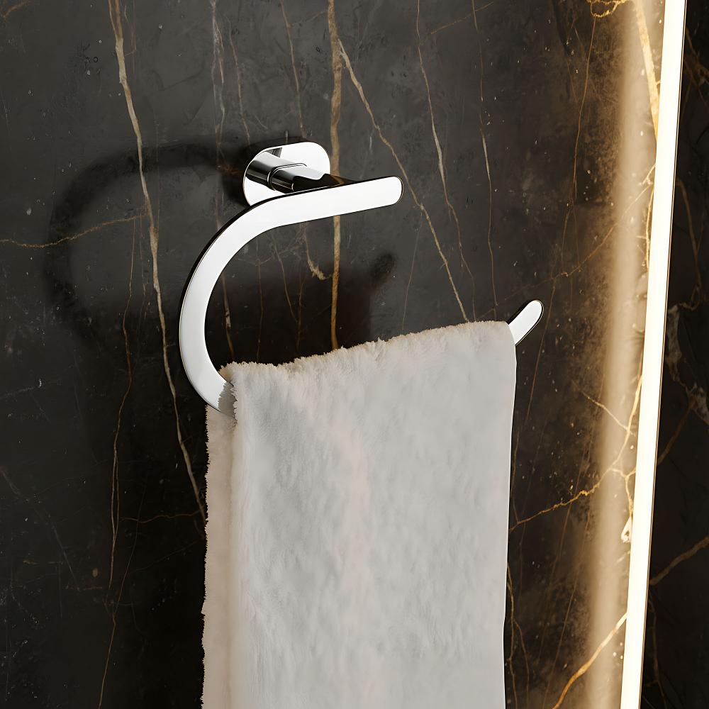 Bathroom hanger Ring 110 Til Chrome