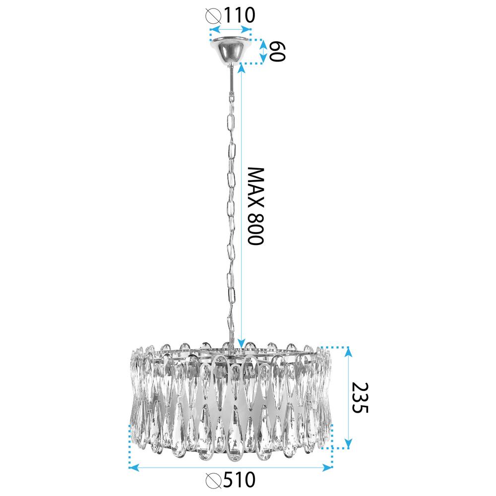 Lampe APP1718-CP GOLD