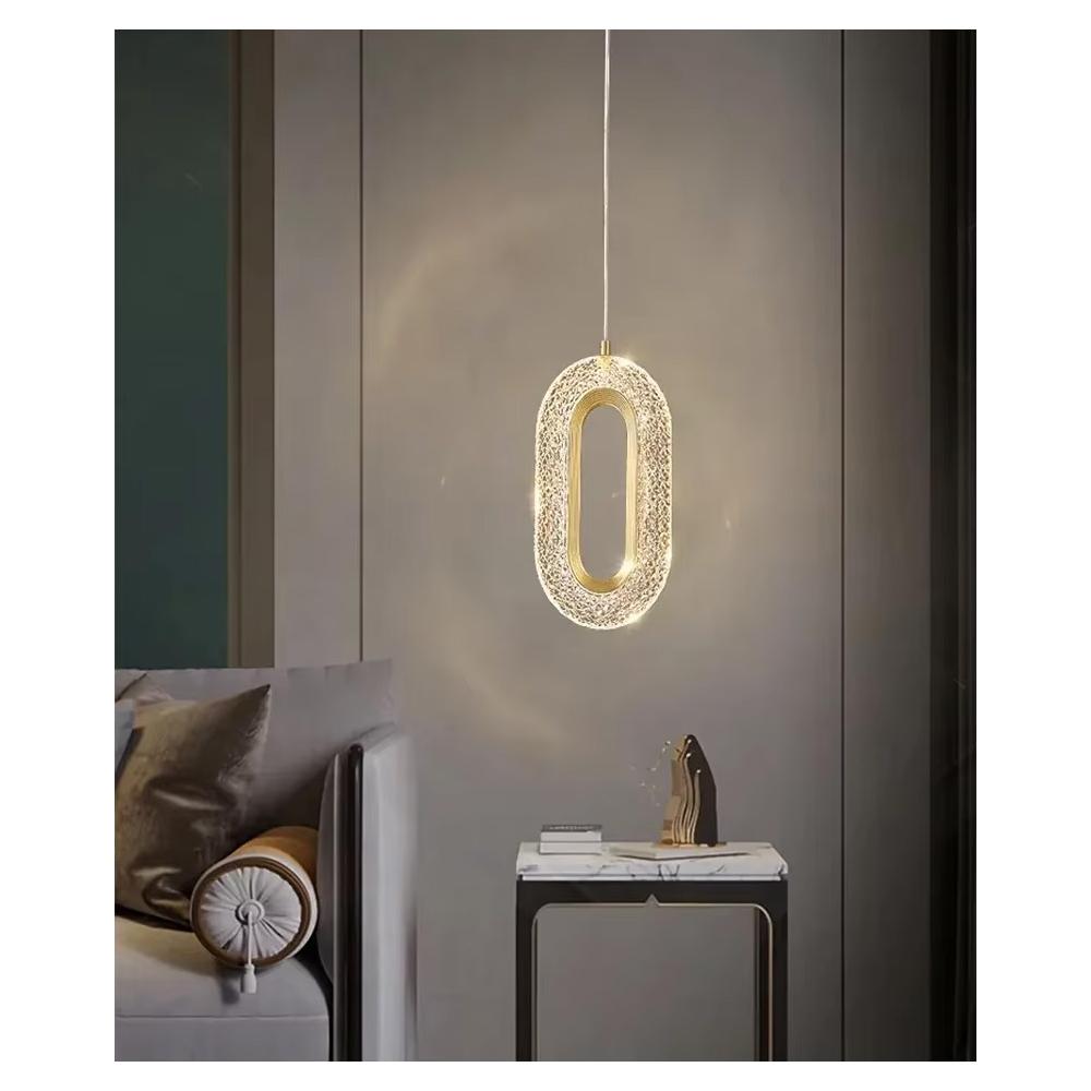 Kristall-Hängelampe G113-1CP GOLD