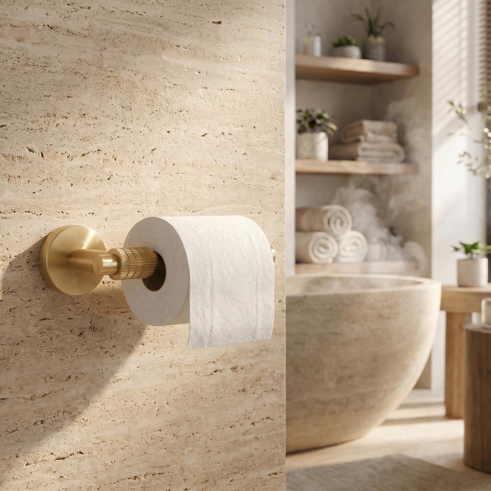 Toiletpapierhouder 29105 Rivo Brush Gold