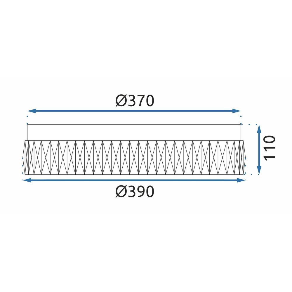 Deckenleuchte APP1719-C 40 cm Gold