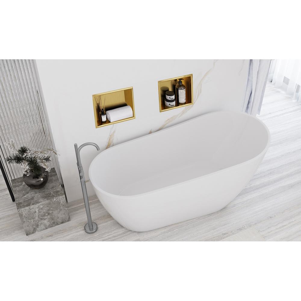 bathroom shelf 30x30 gold brush