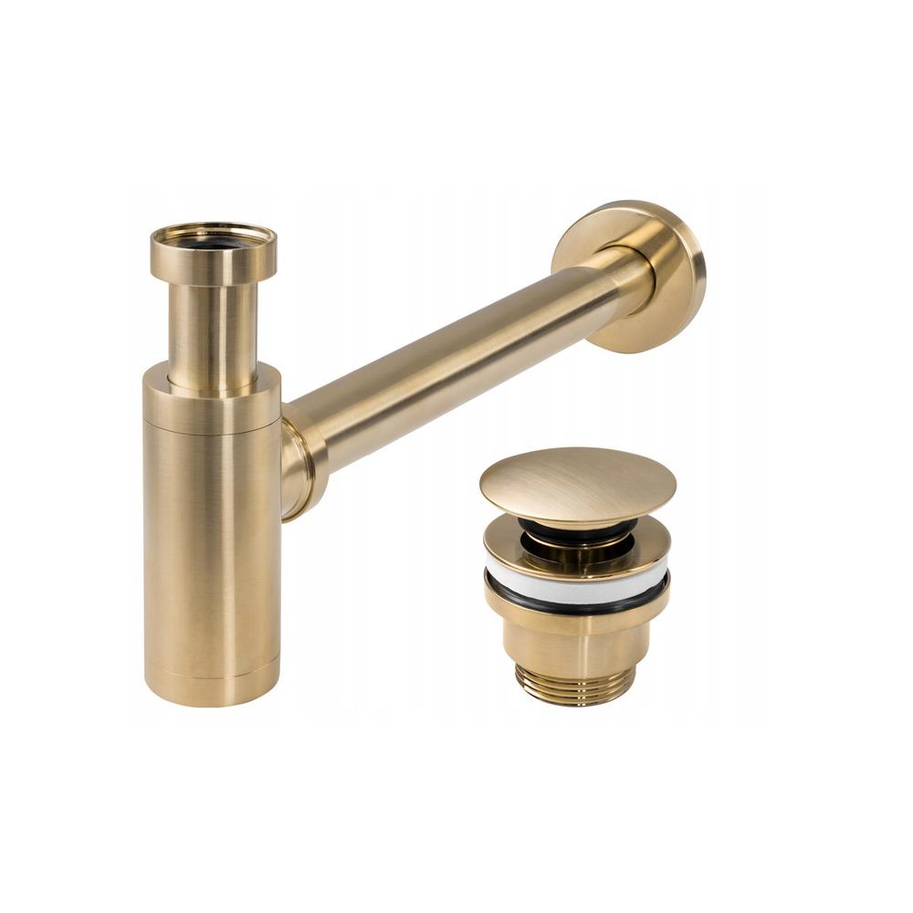 Siphon de lavabo REA Gold MAT
