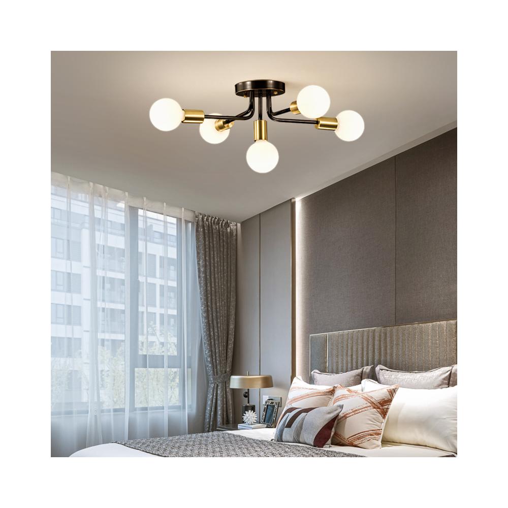 Lampe APP1118-5C Black Gold