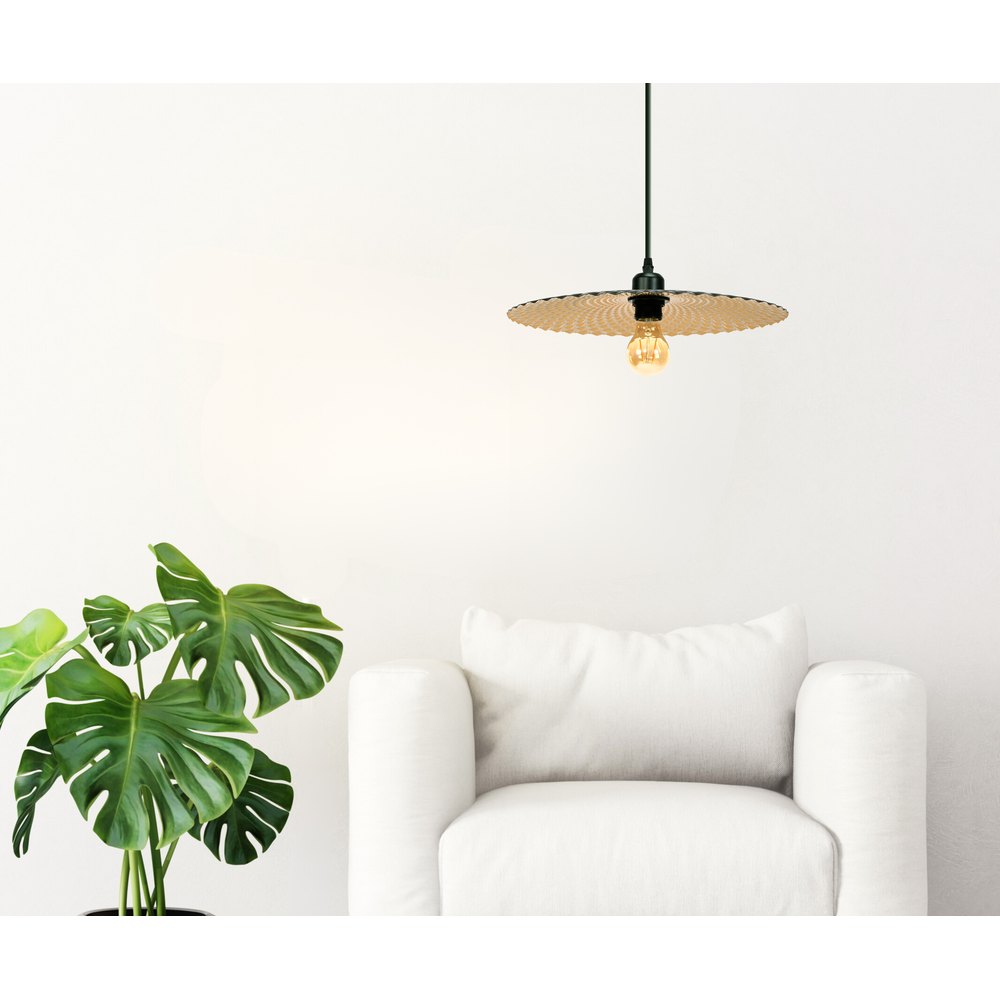 Lampe APP1290-1CP Old Gold