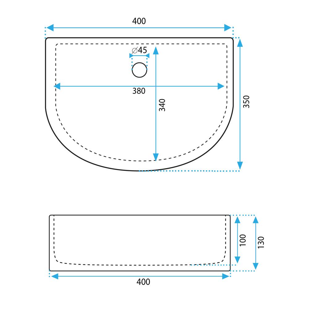 Vasque à poser Rea CLARA