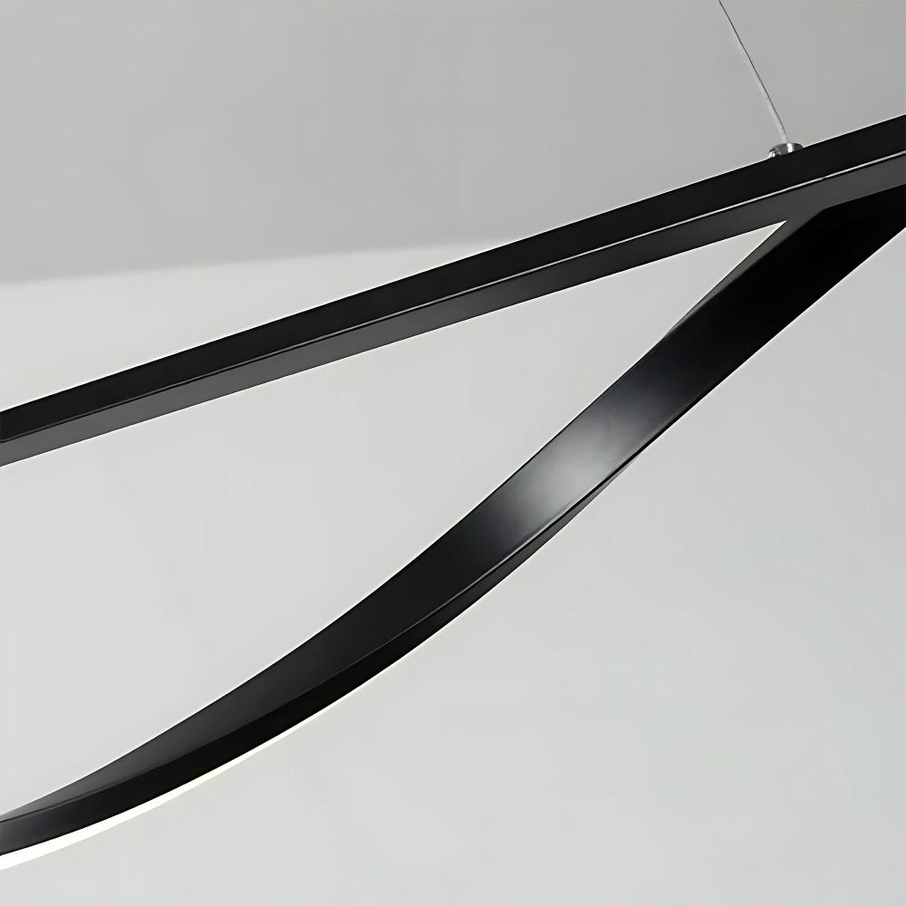 Lampa wisząca LHJ019-CP 120 cm BLACK