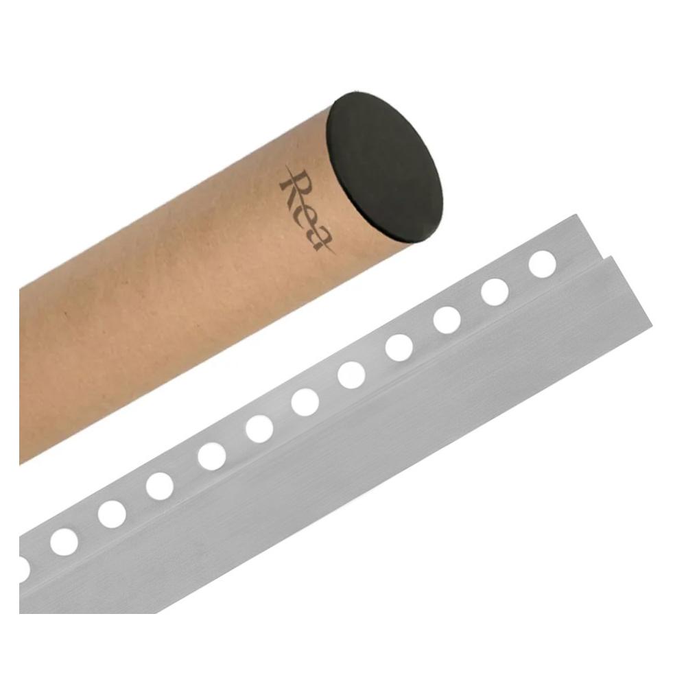 Front shower tray strip 120cm BRUSH NICKEL