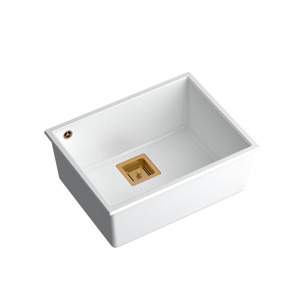 гранитная мойка DAVID 50 White