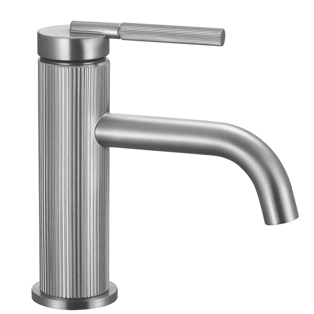 Βρύση νιπτήρα REA Argon Brush Nickel Low