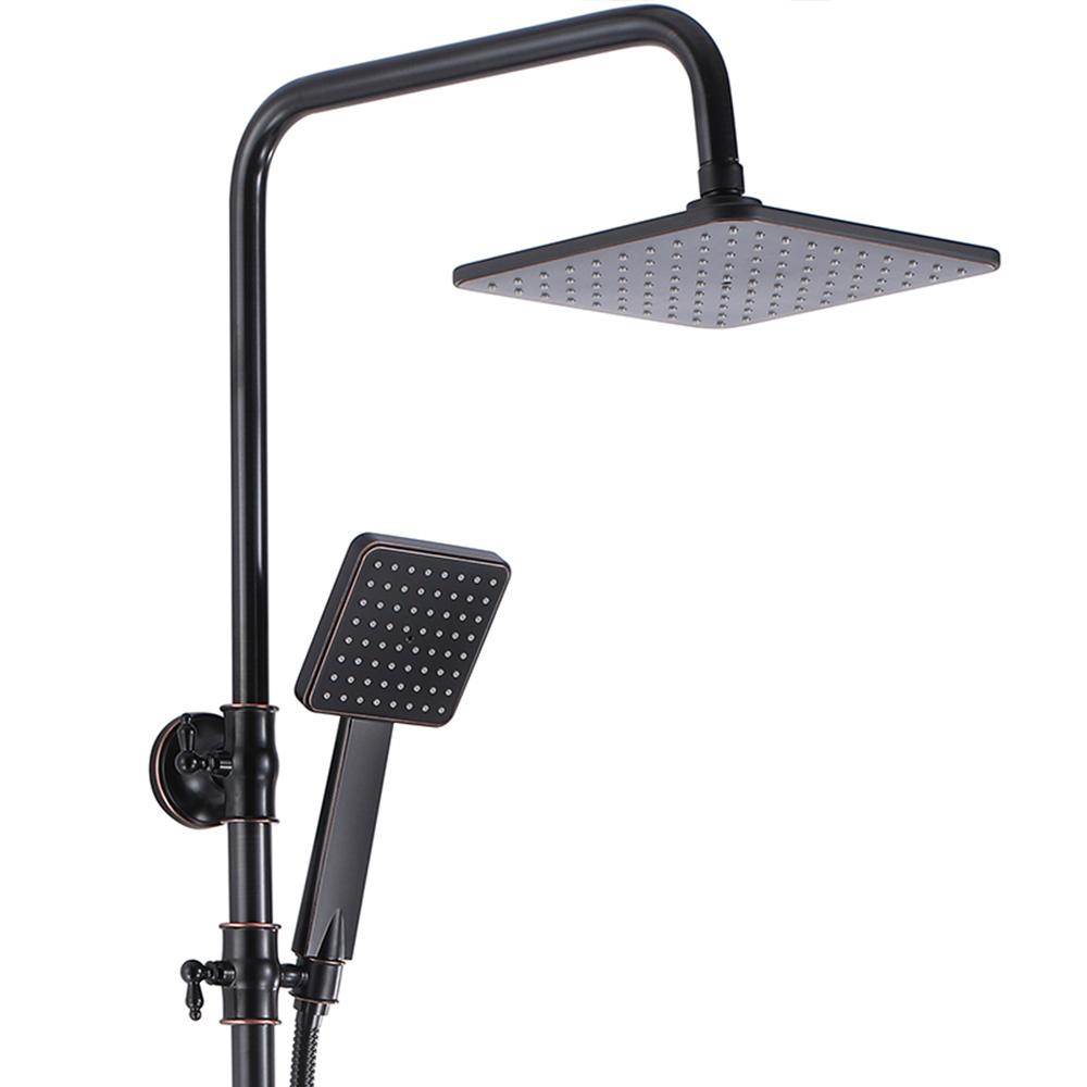 Conjunto de duche REA BLADE preto antigo