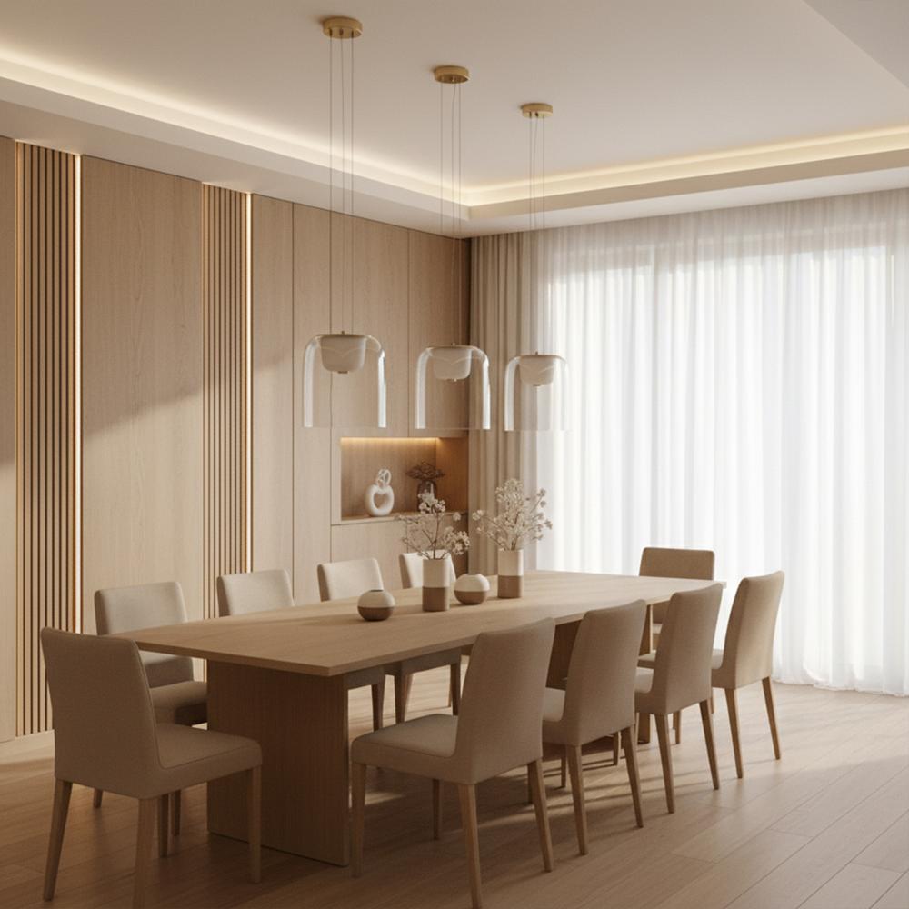 LED-Hängeleuchte APP1689-1PC A Gold