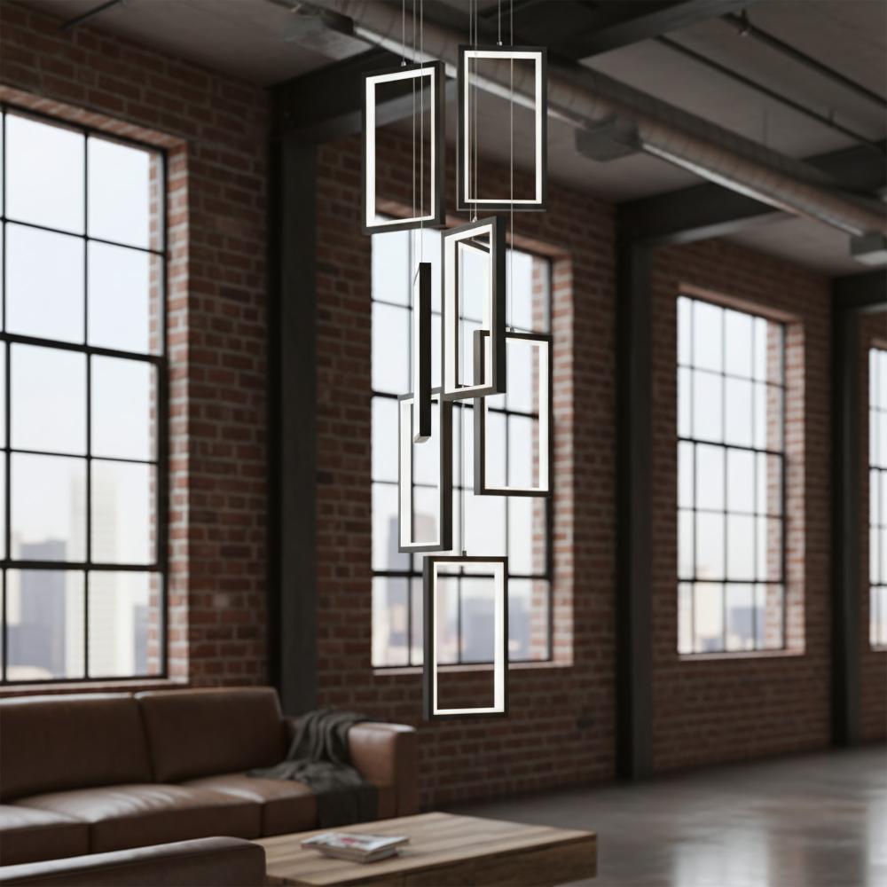 Lampe LED LHJ089-7CP BLACK