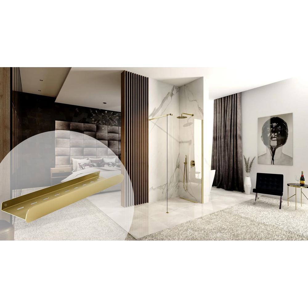 Kúpeľňová polica SF03 60cm gold brush